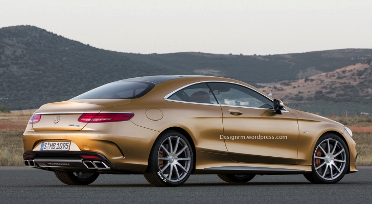 2015 Mercedes-Benz S 63 AMG Coupe (C217) Rendering
