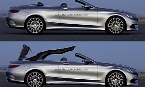 2015 S-Class Cabriolet A217 Rendering Looks Spot on