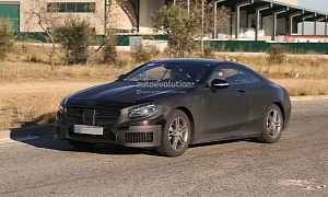 2015 S-Class Coupe C217 Caught With AMG Bodykit