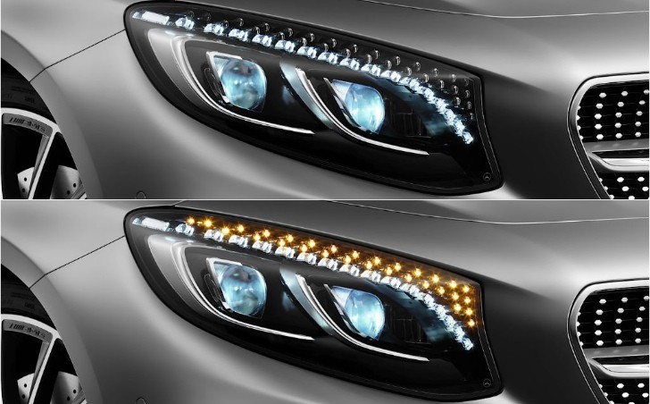 2015 Mercedes-Benz S-Class Coupe C217 Swarovski Headlights