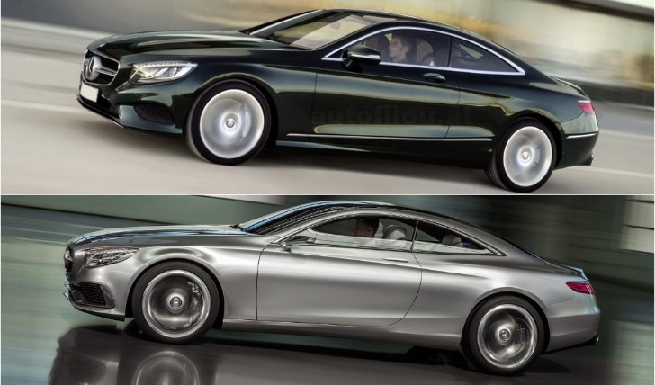 2015 Mercedes-Benz S-Class Coupe C217 And Concept S-Class Coupe