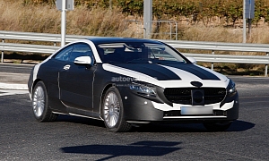 2015 S-Class Coupe (C217) Spied With Less Camo