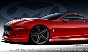 2015 Shelby GT500 Concept Rendering