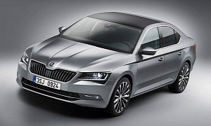 2015 Skoda Superb Revealed with Up to 280 HP and Class-Leading Space
