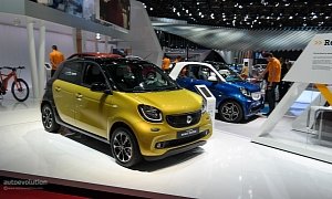 2015 smart fortwo and forfour Make World Debuts at Paris <span>· Live Photos</span>