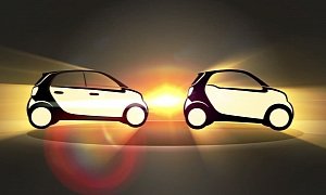 2015 smart fortwo and forfour Teased