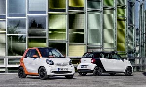 2015 smart fortwo & forfour Specifications Officially Released <span>· Video</span>
