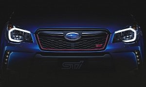 2015 Subaru Forester STi Will Be Unveiled On November 25th, Teaser Photos Released
