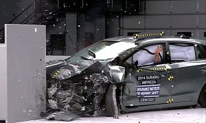 2015 Subaru Impreza Earns Top Safety Pick+ Rating From the IIHS