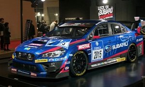 2015 Subaru Racers Revealed: WRX STI for Nurburgring 24H and BRZ GT300