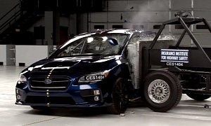 2015 Subaru WRX Is Safe: Earns IIHS' Top Safety Pick Rating