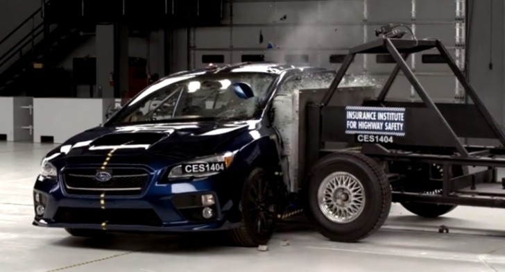 Subaru WRX crash tests