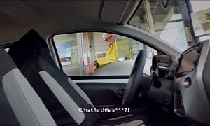 2015 Toyota Aygo Gets Invisible Driver Prank Ad