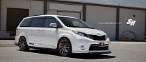 2015 Toyota Sienna on PUR Wheels Looks Unexpectedly Sporty