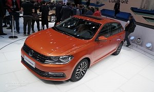 2015 Volkswagen Gran Santana Hatch Debuts in Shanghai with Skoda Rapid Looks