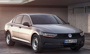 2015 Volkswagen Passat B8 Imagined as Base Model