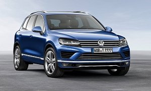 2015 Volkswagen Touareg Facelift Starts From £43k in the United Kingdom