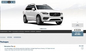 2015 Volvo XC90 Configurator Goes Online