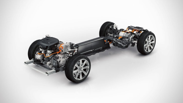 2015 Volvo XC90 T8 Twin Engine Plug-In Hybrid chassis