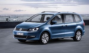 Live Photos: 2015 VW Sharan Facelift Gets New Engines, CarPlay and LED Taillights