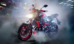 2015 Yamaha MT-07 Moto Cage Ready for Stunts, Cool Price Announced