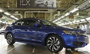 2016 Acura ILX Starts Production at Marysville Auto Plant in Ohio