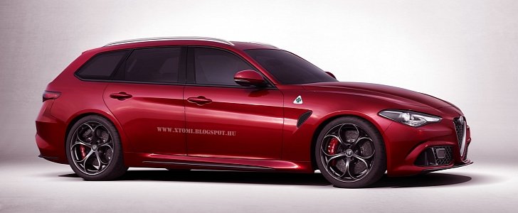 2016 Alfa Romeo Giulia Receives Sportwagon Ego, Your Dad Will Fall in ...