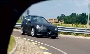 2016 Alfa Romeo Giulia (Tipo 952) Spied With LED Lights and 4C-Inspired Grimace – Photo Gallery