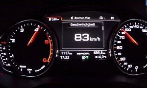 2016 Audi A4 2.0 TDI 150 HP Acceleration Test: Yes, It's Slow