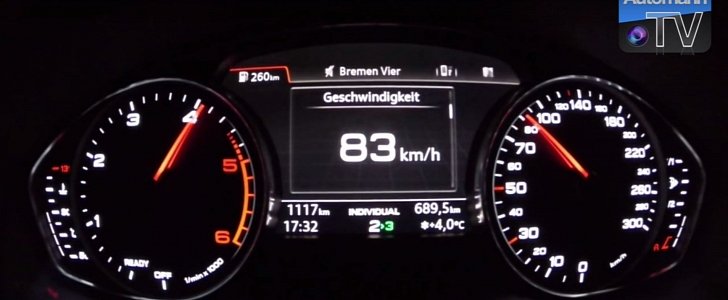 2016 Audi A4 2.0 TDI 150 HP Acceleration Test
