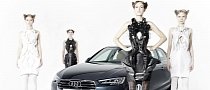 2016 Audi A4 Joins 3D Printed Dresses that Move or Make Smoke in Berlin