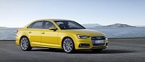 2016 Audi A4 Sedan Revealed with 120 Kg Weight Loss and New Engines