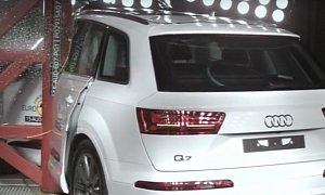 2016 Audi Q7 Earns Five Stars in Euro NCAP Test, Aces Active and Passive Safety