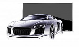 2016 Audi R8 Design Sketches Are Something to Geek Over