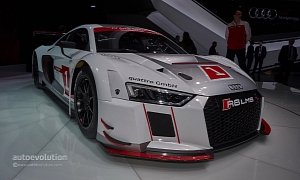 2016 Audi R8 LMS Races into GT3 with Stiffer Chassis and Extra Safety Features
