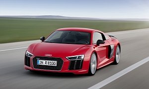 2016 Audi R8 Officially Revealed with 610 HP V10 Engine and 205 MPH Top Speed