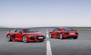 2016 Audi R8 Receives a Starting Price Tag of €165,000 in Germany