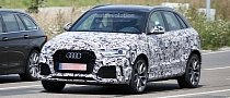 2016 Audi RS Q3 Facelift Joins Q3 During Testing Session