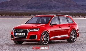 2016 Audi RS Q7 Looks Ready to Take on the Cayenne Turbo