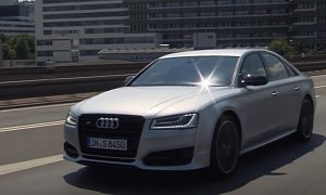 2016 Audi S8 plus Returns in Two Trailer Videos, Lets Us Hear the 605 HP Engine