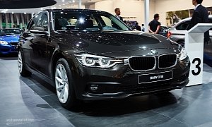 2016 BMW 3 Series Facelift Debut Celebrated with 3-Cylinder Engine in Frankfurt