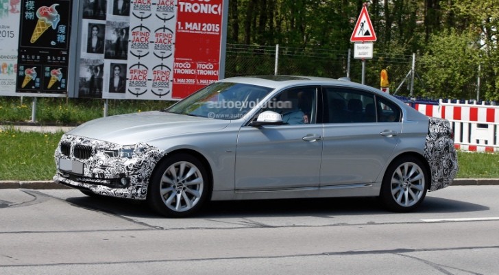 2016 BMW 3 Series Long Wheelbase Facelift Spyshots