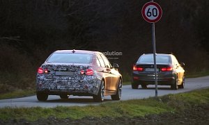 2016 BMW 3 Series Facelift Spotted Wearing New Taillights
