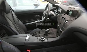 2016 BMW 6 Series Facelift Interior Spied for the First Time
