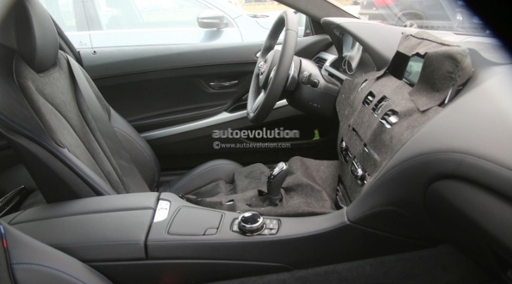 2016 BMW 6 Series Facelift Interior Spyshots