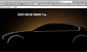 2016 BMW 7 Series Dedicated Page Shows Up on German Website