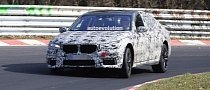 2016 BMW 7 Series Spied in M Sport Guise on the Nurburgring