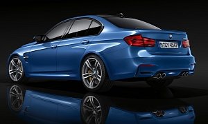 2016 BMW M3 Facelift Has Two New Paint Colors Available As Well as LED Taillights