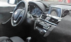 2016 BMW F48 X1 Interior Revealed Almost in Full