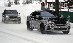 2016 BMW X6 M Spied Testing in Scandinavia